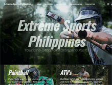Tablet Screenshot of extremesportsphilippines.com